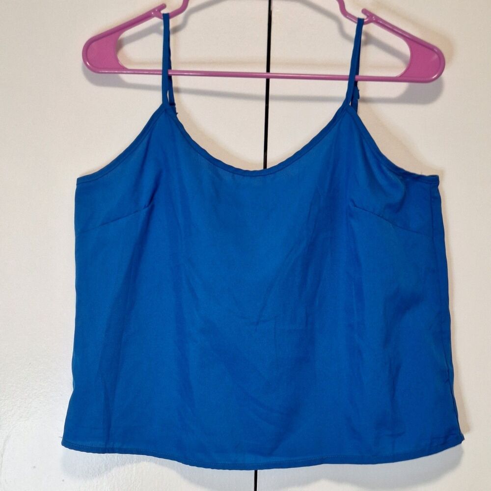 Nanette Nanette Lepore blue camisole size M